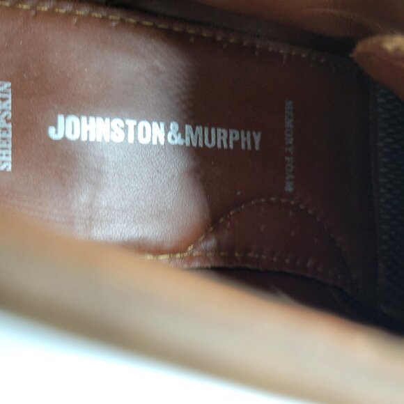 Johnston Muphy Copeland Chukka Leather Ankle Boots 11.5 M Brown - Picture 8 of 16